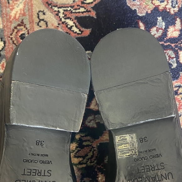 Untamed Street Ives Urban Slip On Shoe Penny Loafers  Classic Black Leather - Picture 11 of 15